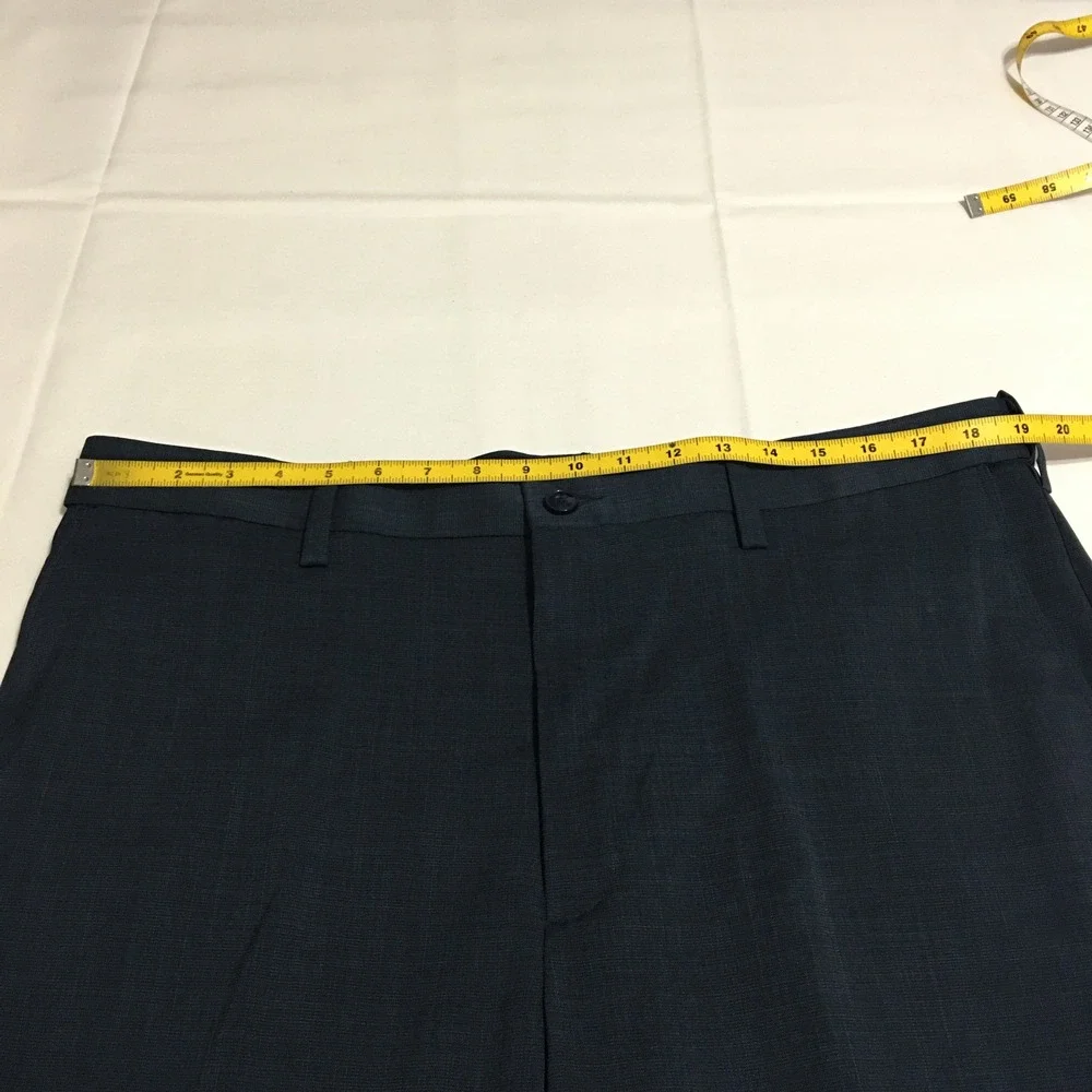 Savane Dress Pants Mens 38x30 Dark Sapphire Stretch Performance NWT $75.00